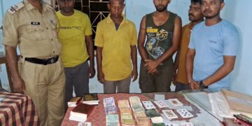 Police Raid Abandoned House Following Secret Tip: Five Arrested in Gambling Den