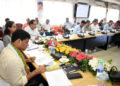 Minister held review meeting
