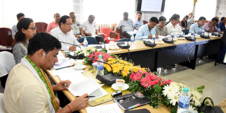 Minister held review meeting