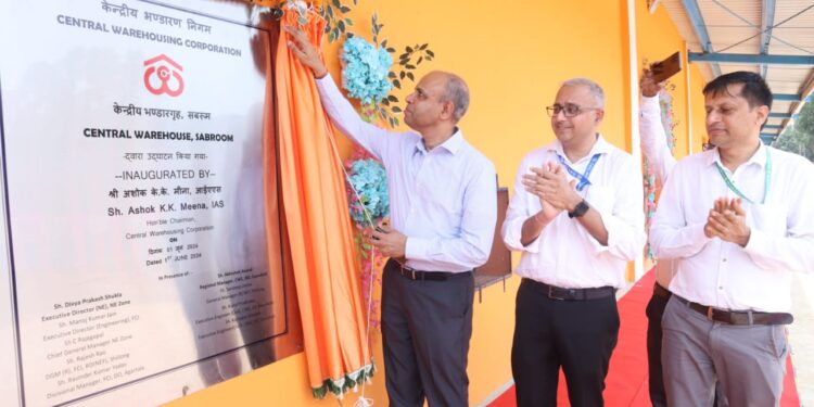 FCI Chairman Ashok KK Meena Inaugurates New Divisional Office Building and Godown in Tripura
