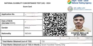 Chand Mallik Makes History by Securing Top Rank in NEET (UG) Exam