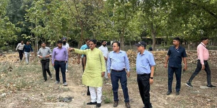 Tripura Chief Minister Inspects Allotted Land for Tripura Bhavan in New Delhi