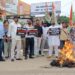 Youth Congress staged a protest rally amid allegations of irregularities NEET test