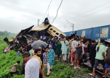 Train Accident Near Rangapani Station