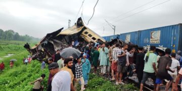 Train Accident Near Rangapani Station