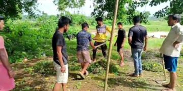 Ampi S.K Sangha Organized Swachha Bharat Abhiyan.                 