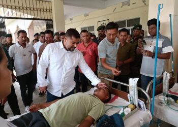 Voluntary Blood Donation Camp Organized in Majlishpur Mandal