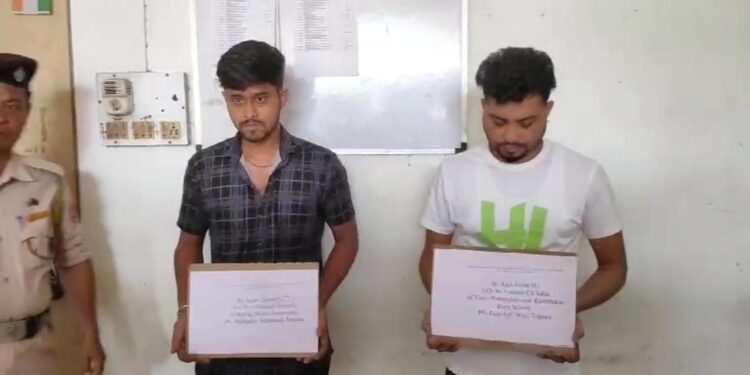 Two Arrested in East Agartala for Drug Trafficking