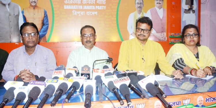 BJP government not responsible for opposition failure to file candidates for panchayat election: Rajib Bhattacharjee
