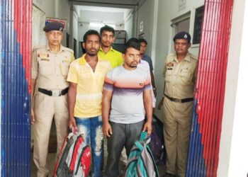 GRP Arrests Four Bangladeshi Nationals for Illegal Entry into Tripura
