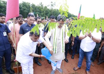 5 Lakh seedlings plant in 5 minutes: State set new milestone led by CM