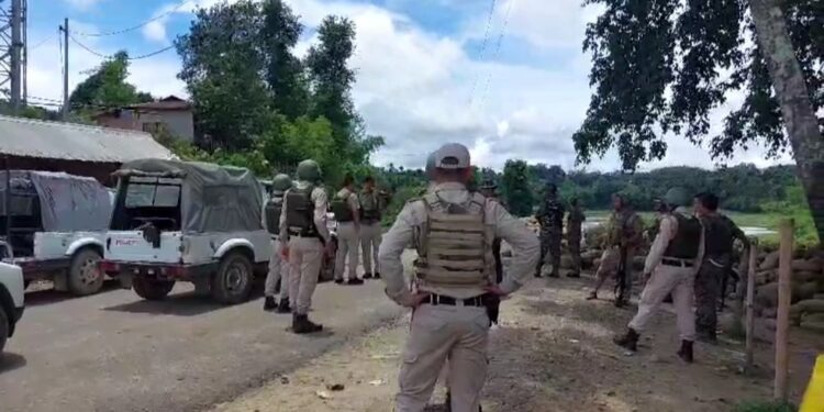 Security Personnel injured during gunfight in Jiribam