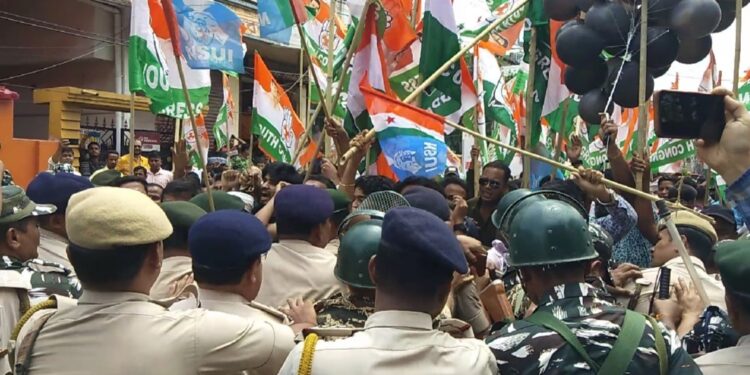 Protesters Arrested After Surrounding Chief Minister’s Residence in Tripura