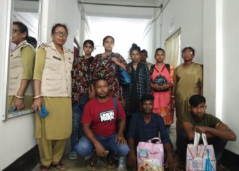 Police detained seven Bangladeshi
