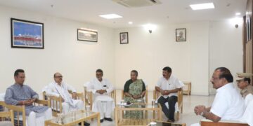 Six-member delegation met Tripura Governor Indrasena Reddy Nallu