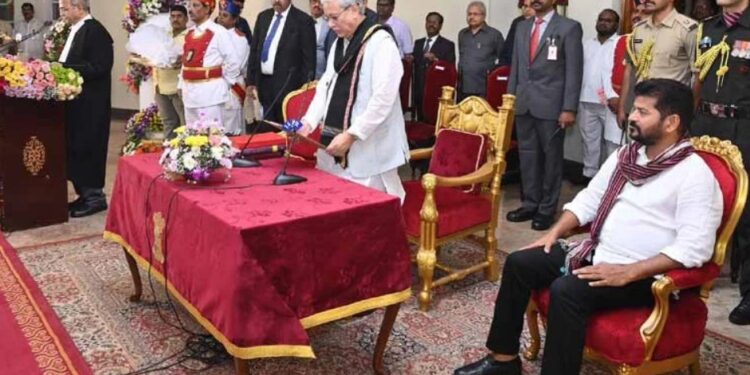 Jishnu Deb Varma Sworn In As New Governor Of Telangana