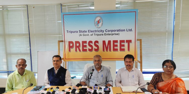 No Load Shedding in Tripura Despite Mechanical Issues, Says TSECL MD