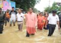 Chief Minister’s Residence Flooded Amidst Heavy Rainfall