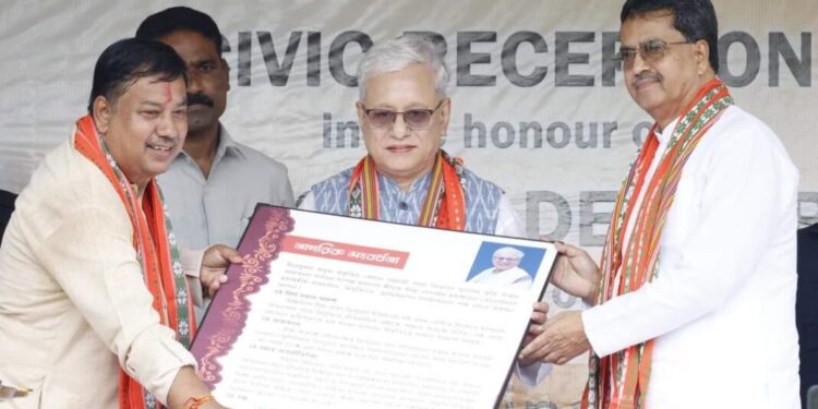 Felicitation Ceremony Held for Telangana Governor Jishnu Devvarma