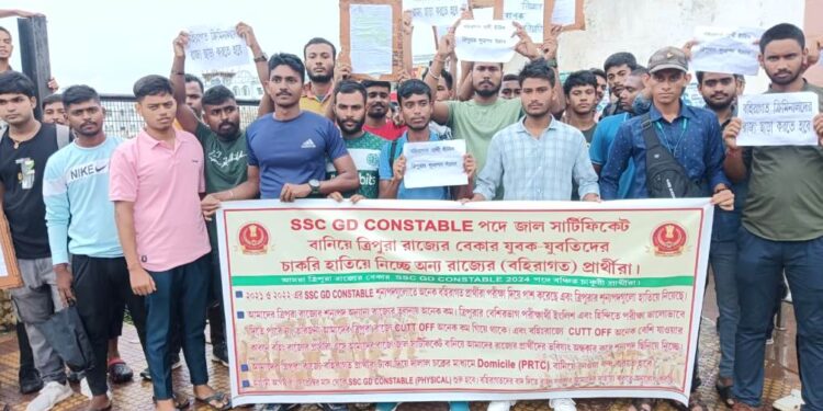 Protest Held Against Alleged Use of Fake PRTCs by Out-of-State Candidates