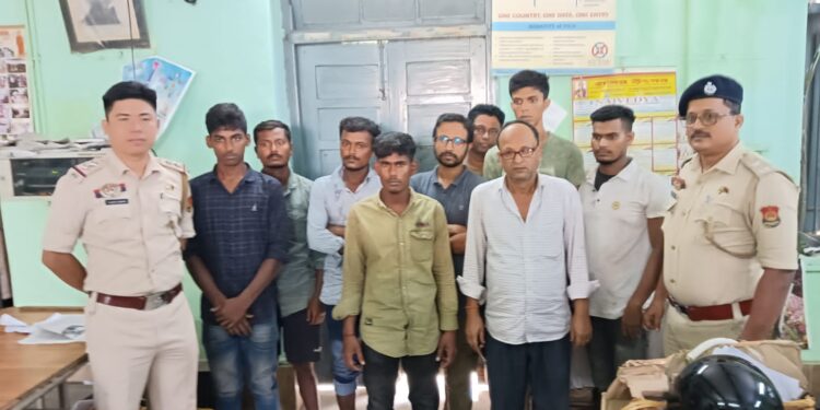 Police in Tripura Arrest 12 Bangladeshi Citizens