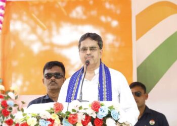 Chief Minister Dr. Manik Saha Emphasizes National Unity at ‘Tiranga Yatra’ in Khowai District