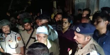 Miscreants vandalises Kali Idol in Kaitrabari
