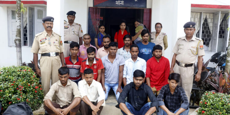 16 Bangladeshi Citizens detain for Illegal Entry in state