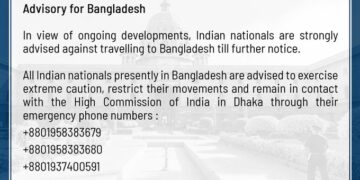 Protests in Bangladesh Lead to Casualties; Indian Ministry of External Affairs Issues Guidelines