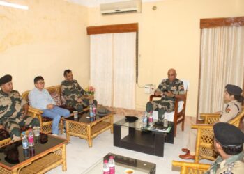 IG BSF Tripura Frontier Visits North Tripura and Unokoti Districts