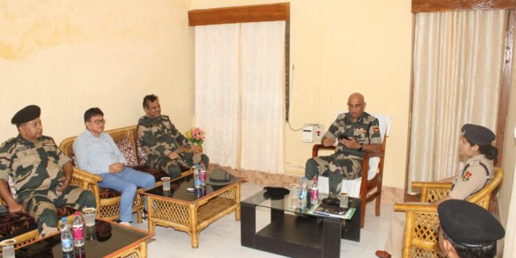 IG BSF Tripura Frontier Visits North Tripura and Unokoti Districts