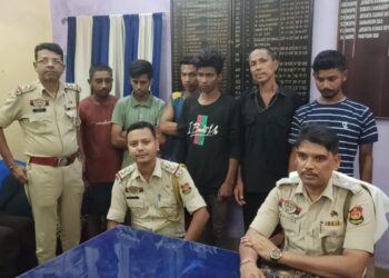 West Agartala Police Arrest Drug Peddler and Five Thieves