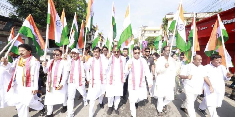 78th Independence Day: Chief Minister lead Har Ghar Tiranga rally