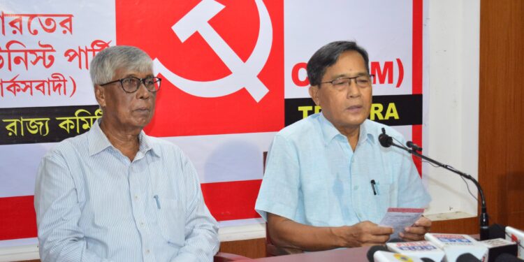 If there were fair, free and peaceful elections in Tripura, it would have been impossible for BJP to win even 20 percent seats: Jitendra