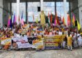 ‘Pratibad Sangkirtan Somabesh’ organizes protest against the ongoing attacks on minority Hindus