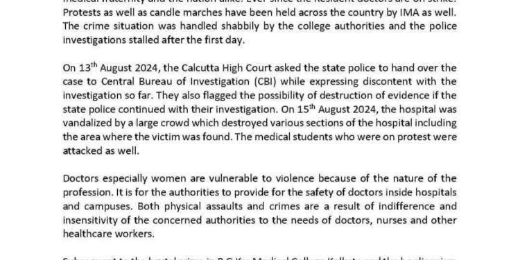 IMA announced nationwide shutdown of medical services