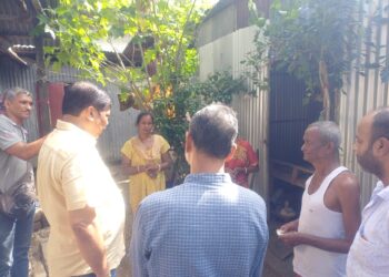 MLA Sudip Roy Barman Supports Family of Deceased Hero