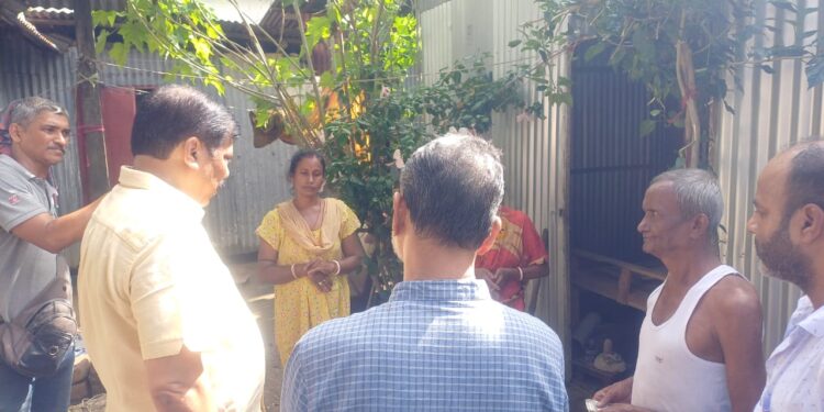 MLA Sudip Roy Barman Supports Family of Deceased Hero