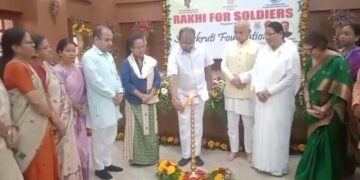 Raksha Bandhan Celebrated at Raj Bhavan with CRPF Jawans