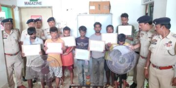 Police Arrest Eight in Connection with Jackson Area Theft