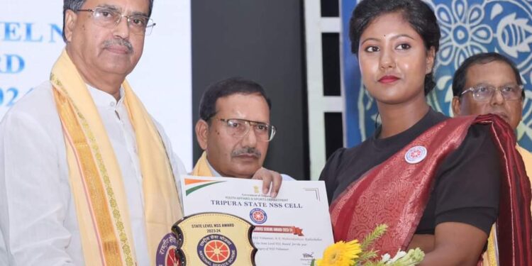 North East NSS Festival-2024 Inaugurated in Agartala