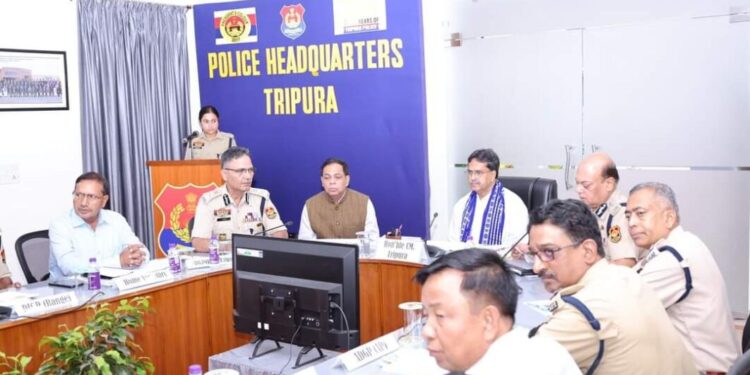 Tripura CM Addresses Law and Order Concerns