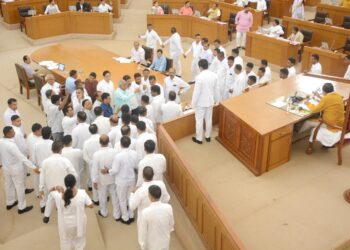 Opposition Leader Jitendra Chaudhury Slams Motion