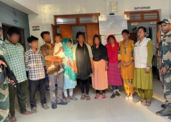 BSF APPREHENDS 07 BANGLADESHI NATIONALS AND 02 SUSPECTED INDIAN TOUTS IN JOINT OPERATION