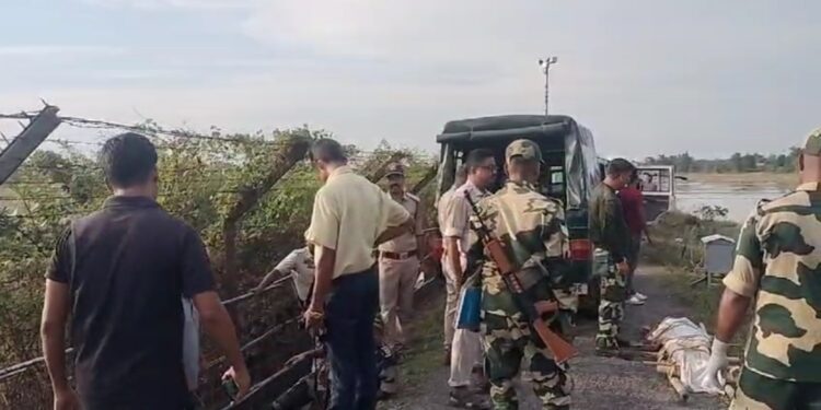 BSF recover deadbody near  Latiapura border outpost
