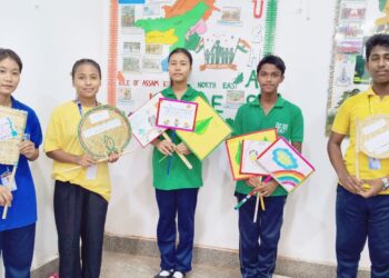 ASSAM RIFLES CELEBRATES HINDI DIWAS AT ARHS, TELIAMURA