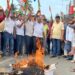 Tripura Pradesh Congress staged protest