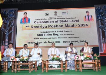 Tripura Launches National Nutrition Month, Focuses on Child Health