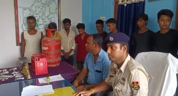 NCC Police Arrest Nine Individuals with Stolen Goods