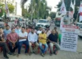 Left-wing student and youth organizations held a protest